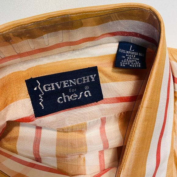 1970’s New Givenchy For Chese Disco Silk Shirt - Picture 2 of 10